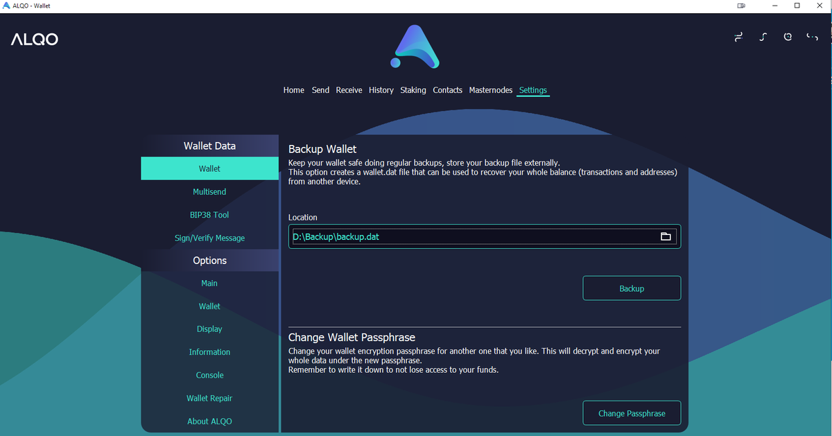 captgeeky's tweet photo. Hey you!  Have you backed up you wallets lately?  Do you have a disaster recovery plan?  No time like the present to secure your assets!  #ALQO #XLQ #BITFINEON https://t.co/0APUGH0uYu