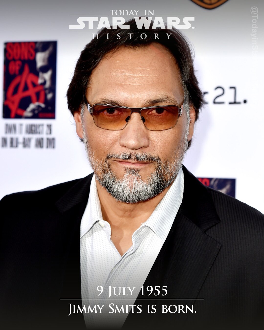 9 July 1955 Happy birthday to Bail Organa himself, Jimmy Smits. 