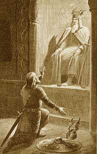 Erik promises to dedicate himself to Odin in 10 years, in exchange for victory over Styrbjorn and his Jomsvikings, that are attacking him in a bid to claim Sweden's throne. This means Erik is going to get a ticket to Valholl, with the promise of his life.