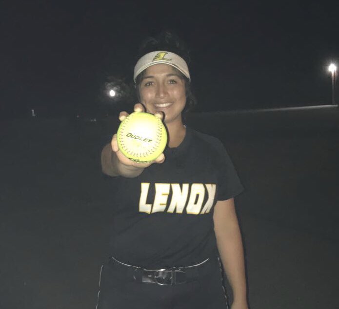 Kayla Yzaguirre hits another home run in tonight’s 7-4 win over Southeast Warren! #WhoHomered
