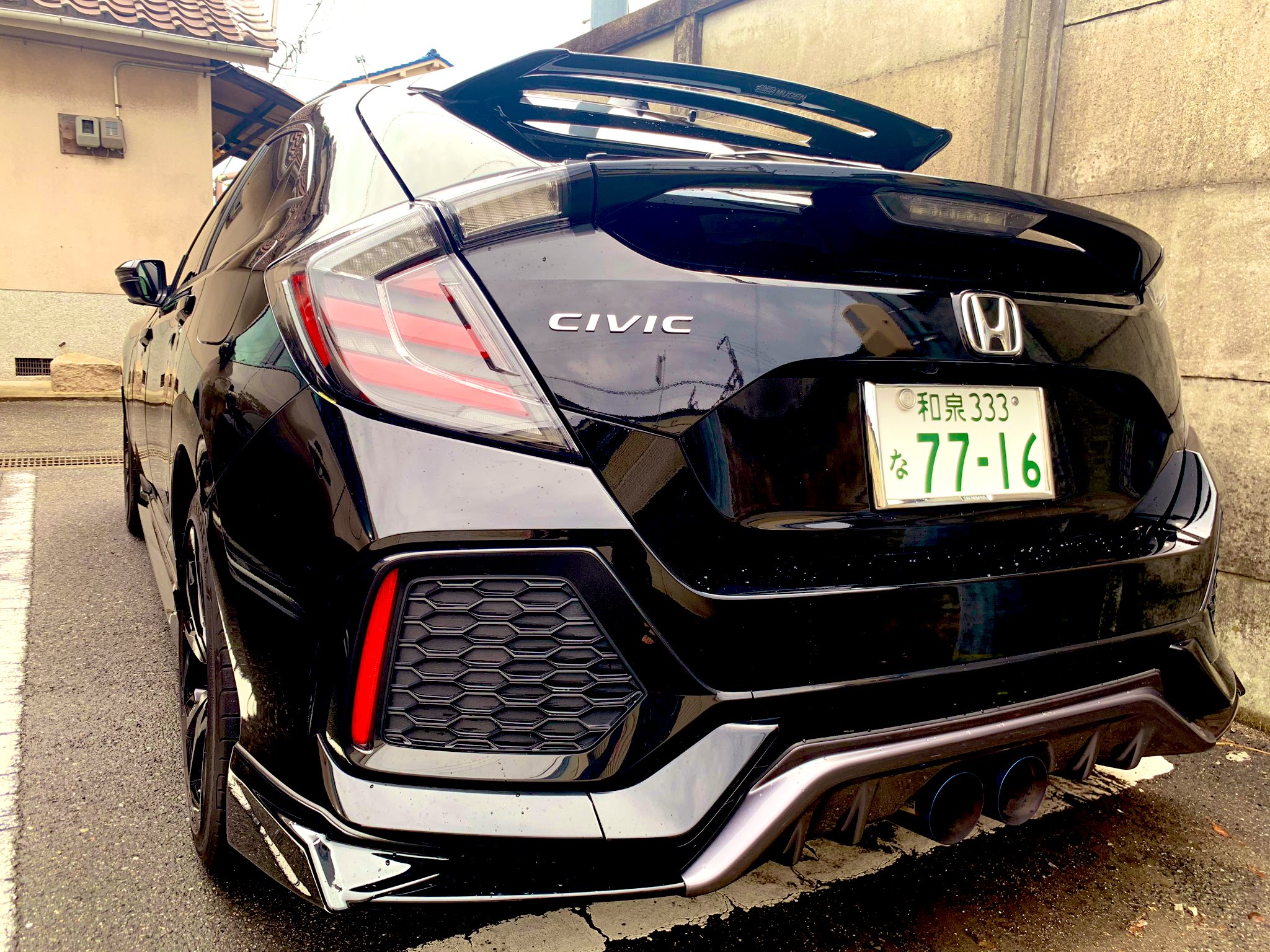 ヤマト工芸 シビック FK7.FK8 無限テールランプ