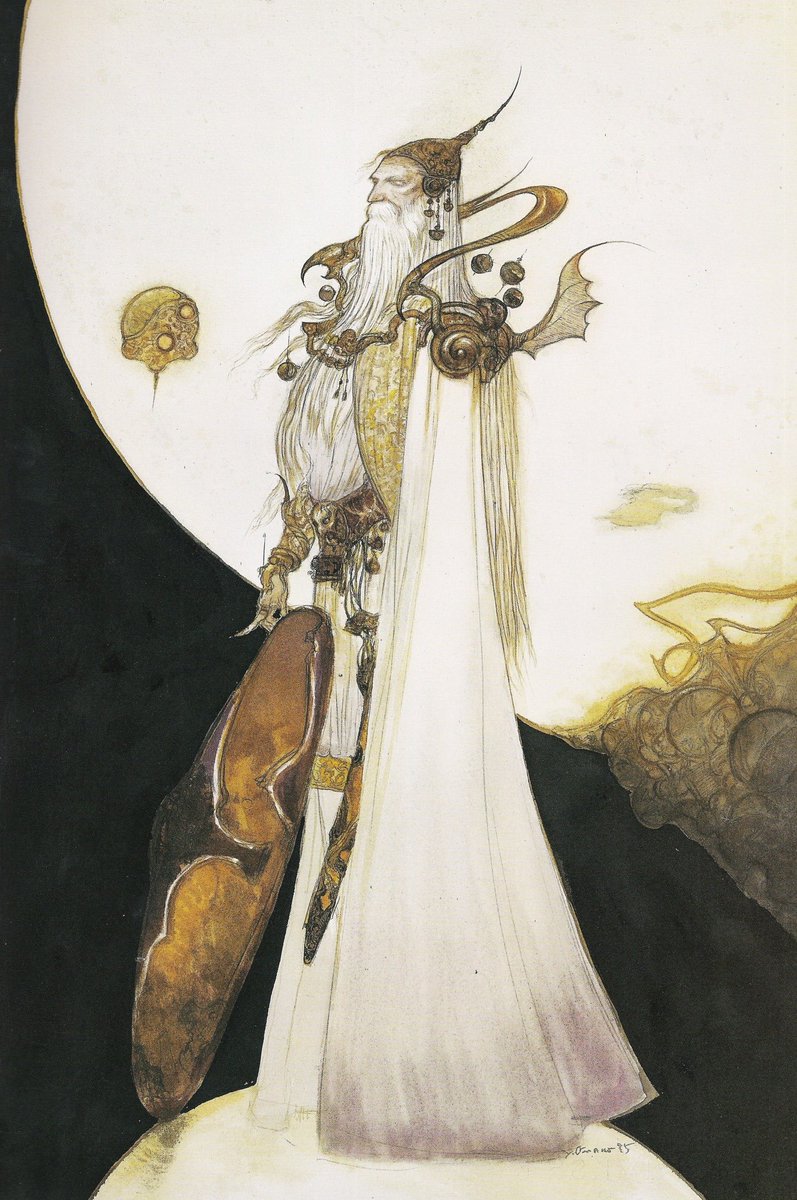 ddoniolvalcroze's tweet photo. Yoshitaka Amano https://t.co/XMZLKVbB7q