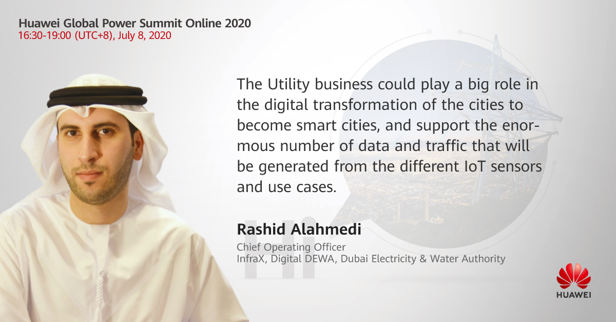HuaweiEnt's tweet photo. Maximizing the use of assets means better ROI and more profit. Watch to see how Dubai Electricity & Water Authority fulfills the maximum potential of existing power assets by using new ICT technologies: https://t.co/rY5Ae05bGh #HuaweiPowerSummit https://t.co/VOdWwS1F2N