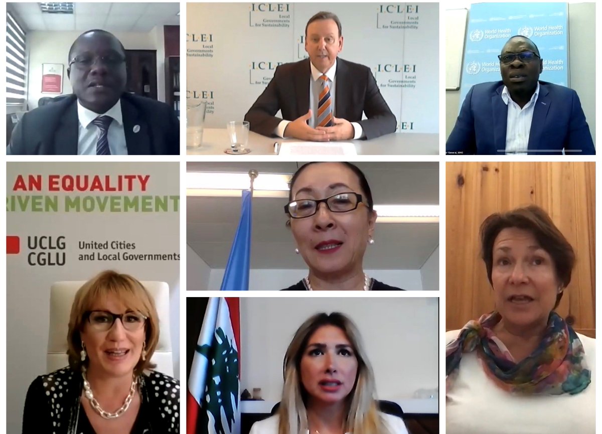 mutarika's tweet photo. Great dialogue on strengthening #local #resilience. Good #Governance and #Partnerships are the keys. If you miss the webinar, watch the recording at https://t.co/HpJt41gnTY.

#UNDRR #ICLEI #UCLG #WHO #Kampala #NorthLebanon #Sweden #MakingCitiesResilient #MCR #MCR2030 #DRR https://t.co/lh61Sqw7if