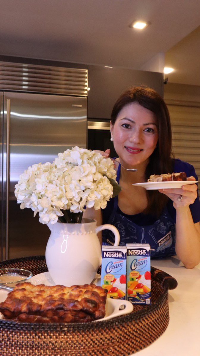 minavillarroel's tweet photo. Make your own Creamy Bread Pudding with Nestlé All Purpose Cream. 🍞 #CreateWithCream https://t.co/ggTgXcvkLh