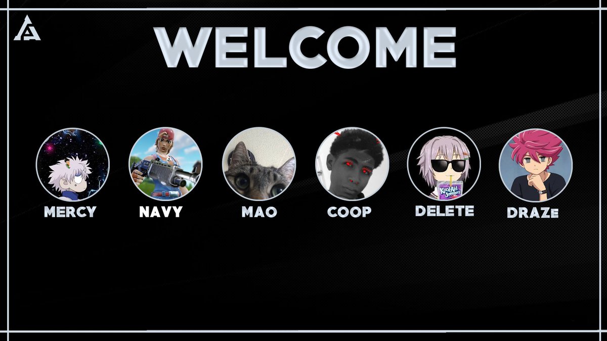 ArTicHQs's tweet photo. Welcome Our Newest Recruits!

👤: @Mercystfu
👤: @Navy_ffffn
👤: @asianmao
👤: @Ohcoop_
👤: @DELETEIVV
👤: @DrazeFN
👤: @bbtxzle

Who should we pickup next? https://t.co/PGqWiEnTEm