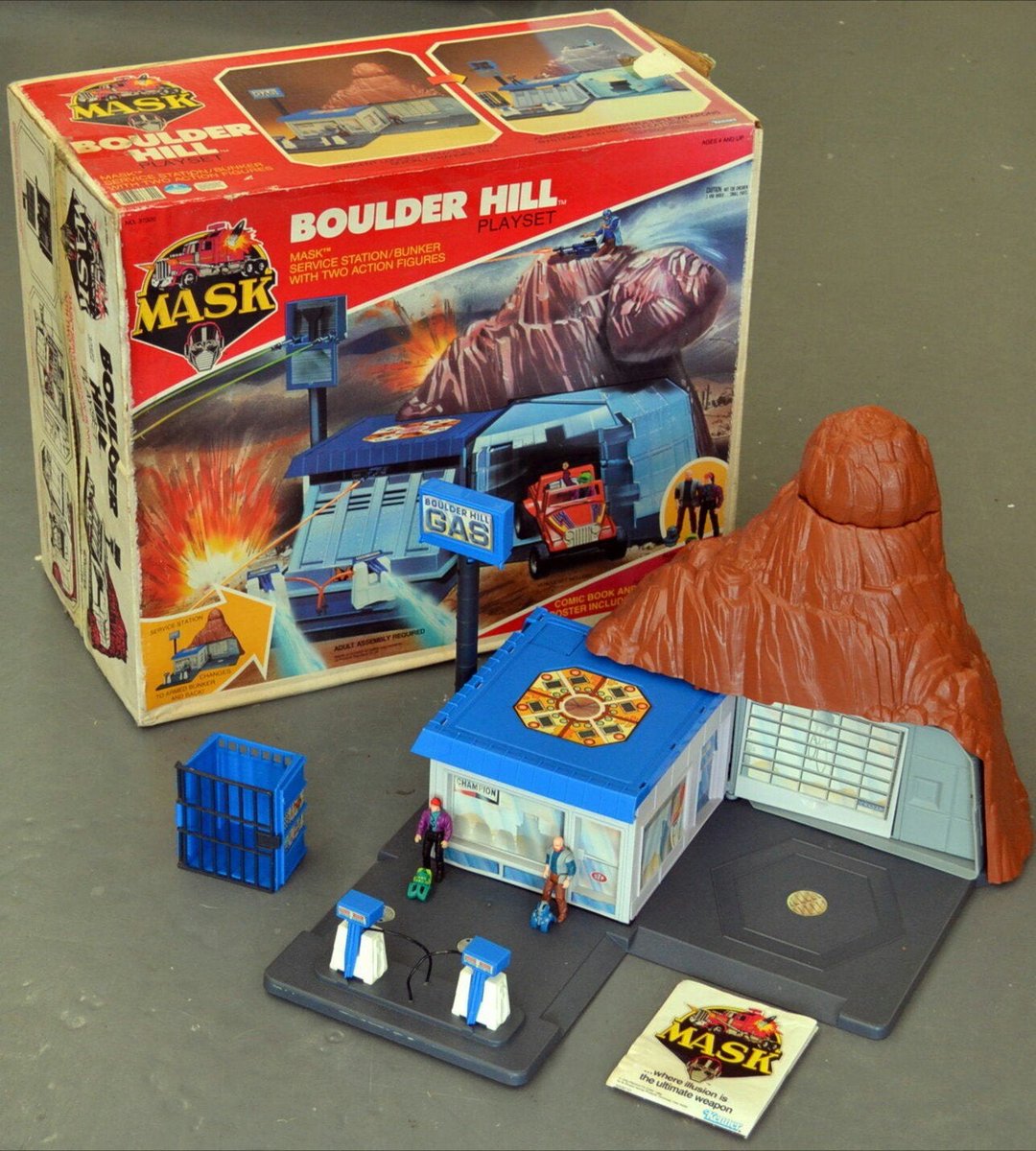 InfinityToyzOKC's tweet photo. In regards to play sets...I LOVED my M.A.S.K. playset #BoulderHill ! https://t.co/dLvHjep0bi