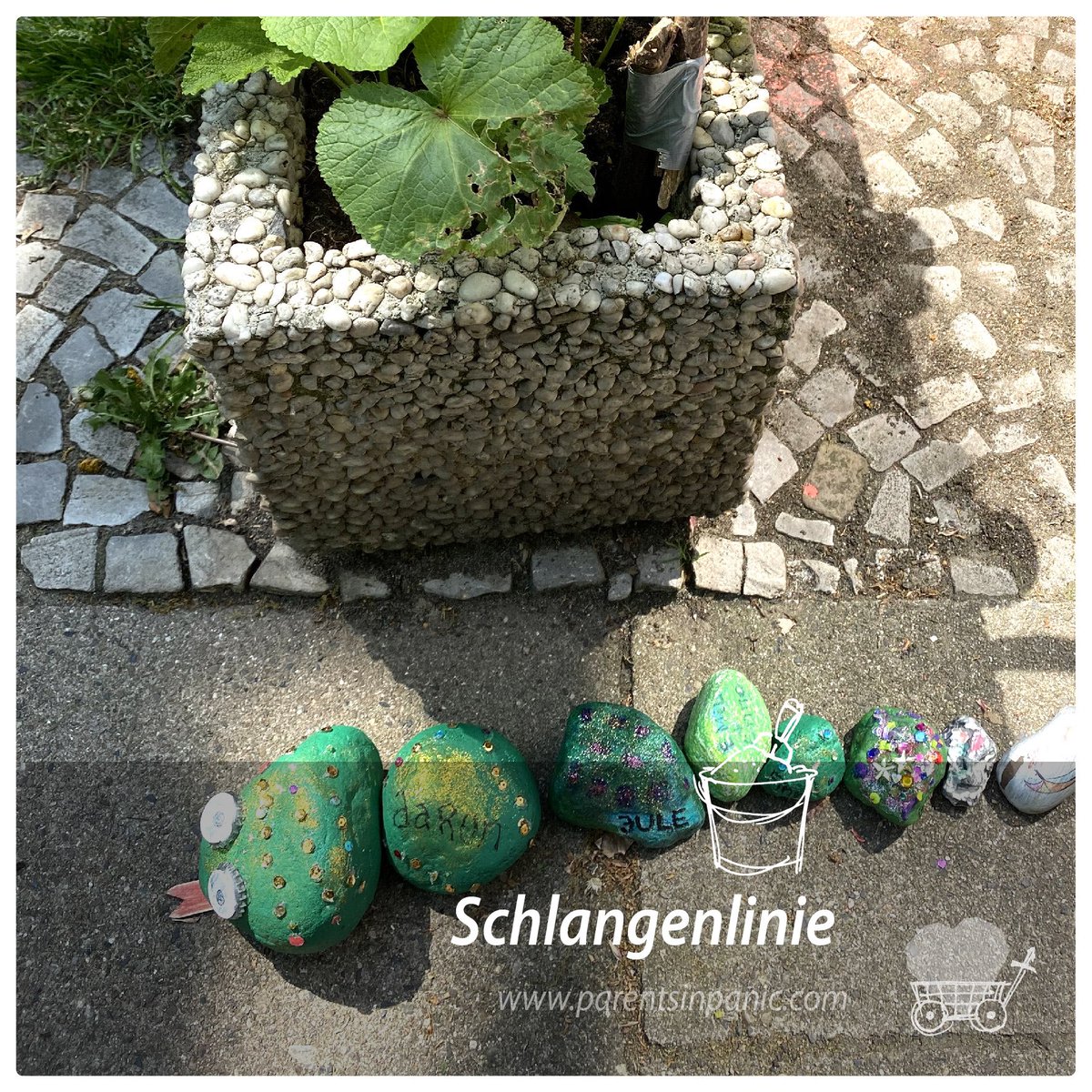 parentsinpanic's tweet photo. OnLine 🐍 mit Team_PIP #wirvsvirus #hackathon #parentsinpandemic #parentsinpanic #teampip #teamwork #creative #love #help #future #kids #family #heartfulness #app #familyhelp #homeoffice #toys #colour #playwithkids #stone #snake #diy #diywithkids #stonesnake #takepart #fun https://t.co/x280Ju1FZp