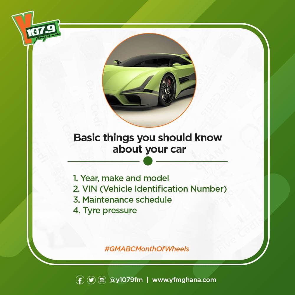 Y1079FM's tweet photo. #InteractivePlug #IPonMMRS
Do you know all these basic things about your car?
#MMRS w/ @RevErskineGH x @DJGANJ & @Yung_MissionGh
#MMRS #GMABCMonthOfWheels https://t.co/9Q9YuaSETW