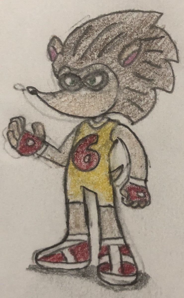 JJSponge120's tweet photo. Spikes Edgelord has joined @boombloxgamer10’s wrestler art jam! #Wrestler #Fantastix #Six #Animal #Hedgehog #Weapons https://t.co/xSyMlf7yWI
