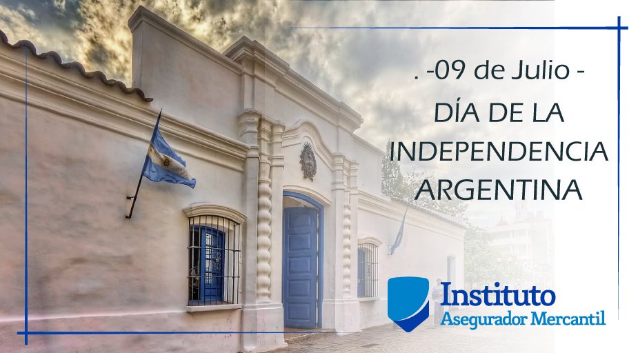 Conmemoramos un nuevo aniversario de la firma de la Declaración de Independencia de la Argentina​. ¡Viva la Patria! #DiaDeLaIndependencia