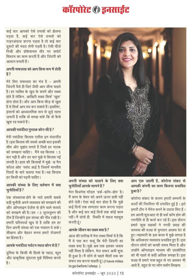 ritikasingh75's tweet photo. Blessed 🙏🏻🙏🏻

Thank you #corporateinsight magazine for carrying my piece 😊
#RSReflects #womenempowerment #WOMENXWORK #womeninbusiness #womenentrepreneurs https://t.co/BLt9LwBEDr