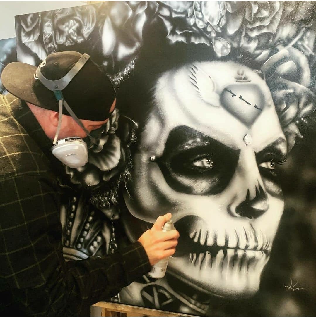 SoulflyMom2's tweet photo. #ARTISSOSMART THE #FLYHIGH #RITUAL #VOODOO #PRIESTESS 
I THINK SHE LOOKS #Soulfly
FOR 💀SURE 💀🤘
#CREATED BY THE #kingsofnobody
🖤 @TheSoulflyTribe https://t.co/Vxo2TgVsWA
