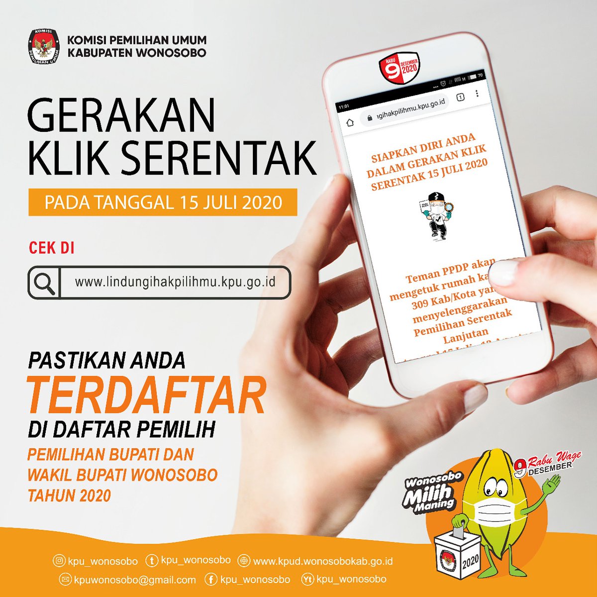 PpsRimpak's tweet photo. Gerakan klik serentak
@kpu_wonosobo 
@ppk_sapuran https://t.co/oPSjAoAWto