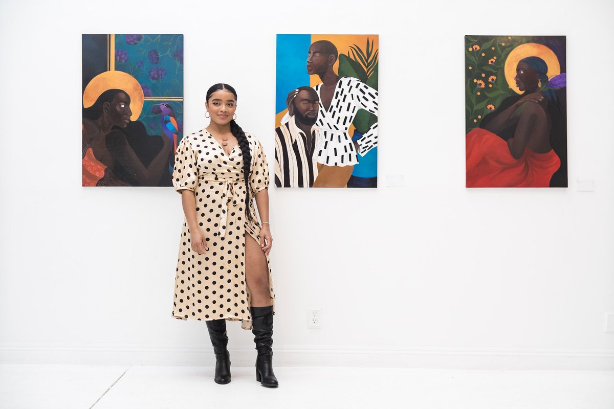 pickitupLA's tweet photo. We’re up thinking about our last exhibition just a couple weeks before quarantine 💜🥺✨ We miss putting on shows. Check out more from our last show and learn about the artist featured now. 

https://t.co/YgAegsbc7V https://t.co/58SQFcssFD