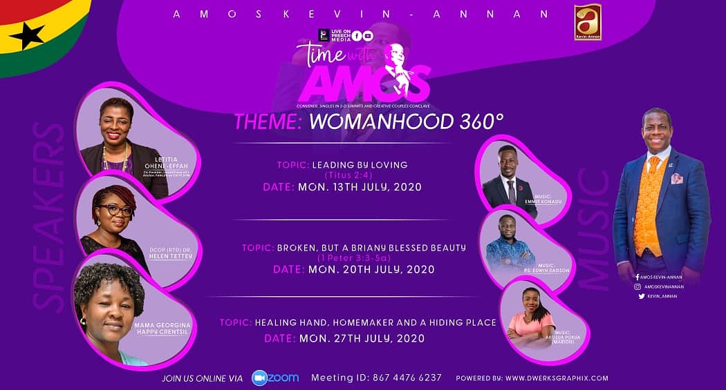 kevin_annan's tweet photo. BLESSED WITH BALANCE SERIES ON TIME WITH AMOS MONDAYS IN JULY AT 7:00 PM GMT
#MakeRoom2020
#BlessedWithBalance
#IBowOutToBlessMore https://t.co/RnmRFmHMt7