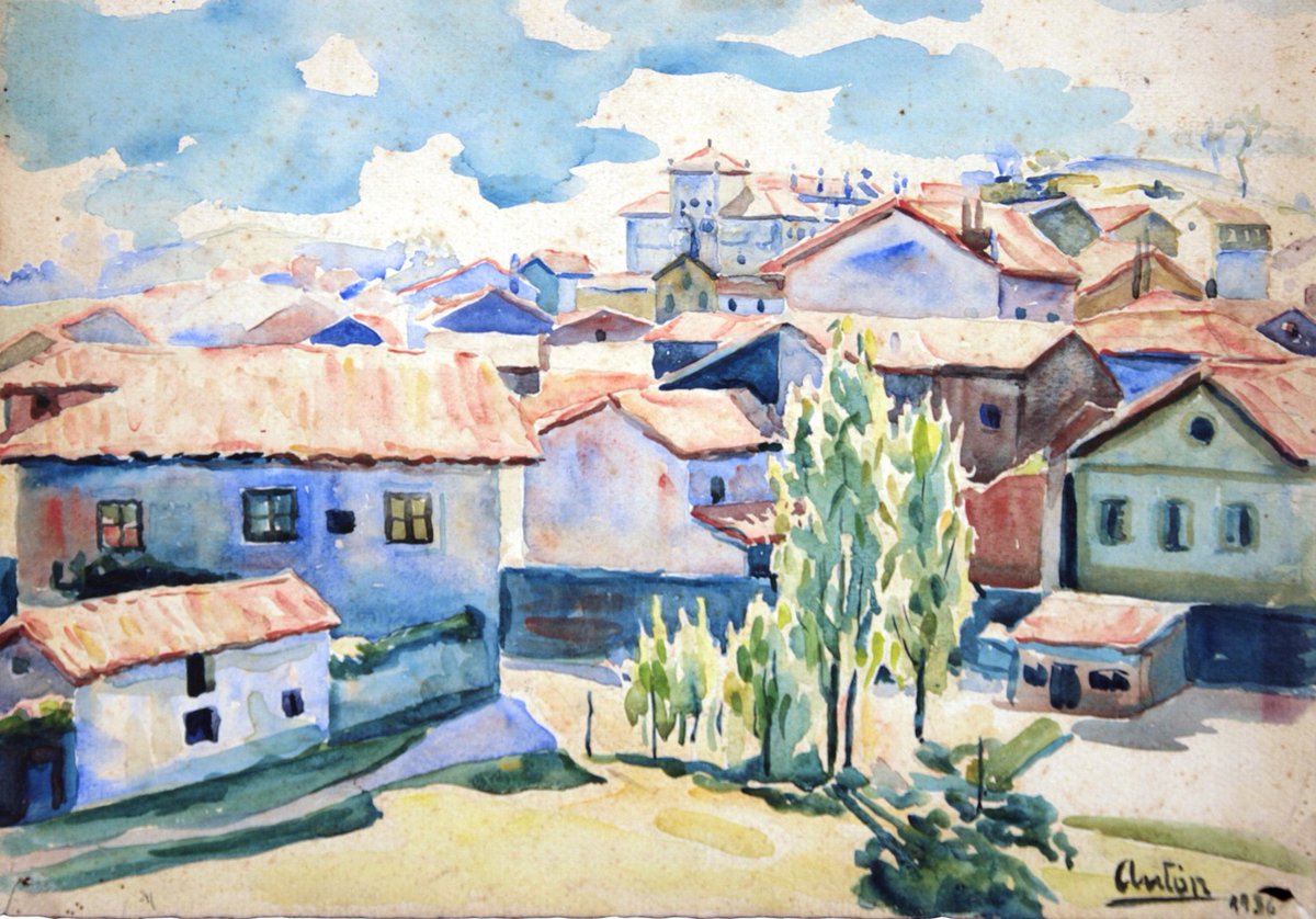 MuseoAnton's tweet photo. Desde el 8 de julio y hasta el 20 de septiembre, tiene lugar en el Centro de Escultura de Candás, Museo Antón la exposición “Antón Rodríguez García. Obra pictórica”. https://t.co/FcuwAaTZVK