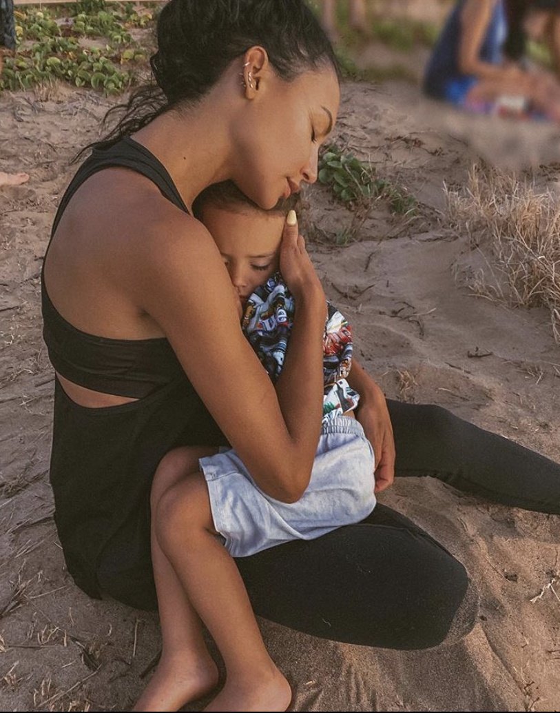 blancasriot's tweet photo. NAYA RIVERA WILL BE OK 
NAYA RIVERA WILL BE FOUND 
NAYA RIVERA WILL RETURN TO HER FOUR YEAR OLD SON. https://t.co/403gId0fTU