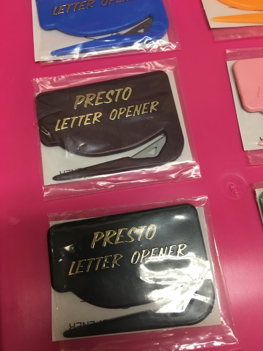 LaboSaunders's tweet photo. (100)プレスト　レターオープナー

復活宣言！
NEW アイテム入荷しました！

#SAUNDERS #PRESTO
#サンダース　＃プレスト
#文房具 #レターオープナー https://t.co/56rM6DPpwt