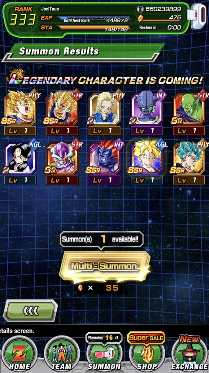 Skyender's tweet photo. Primer multi?? Ausvekbelendlsbalevbsvsvajs @DOKKANBATTLE_ES @TheSuperNova98 https://t.co/VLqzu5dRX1
