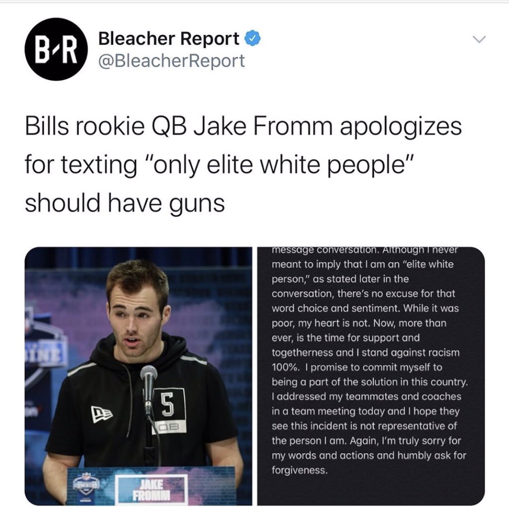 DaGoblins's tweet photo. @JackPosobiec Where was this energy for jake Fromm https://t.co/D6u72PNRhG