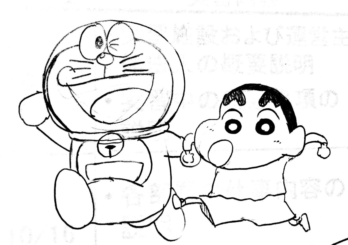 タクえもん らくがき発掘 クレヨンしんちゃん ドラえもん