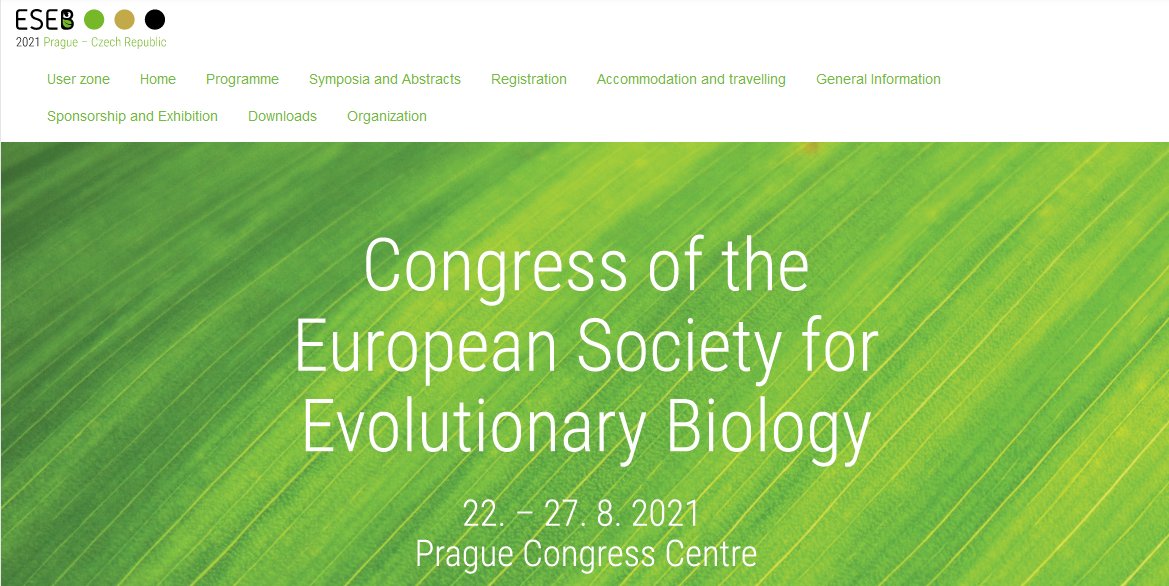eseb_org's tweet photo. #ESEB2021 Call for symposia  proposals now open! Deadline Oct 15 - all details https://t.co/7hCQjnPmNx https://t.co/XQbIybsJsG