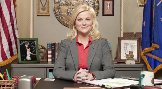 isabelle as leslie knope