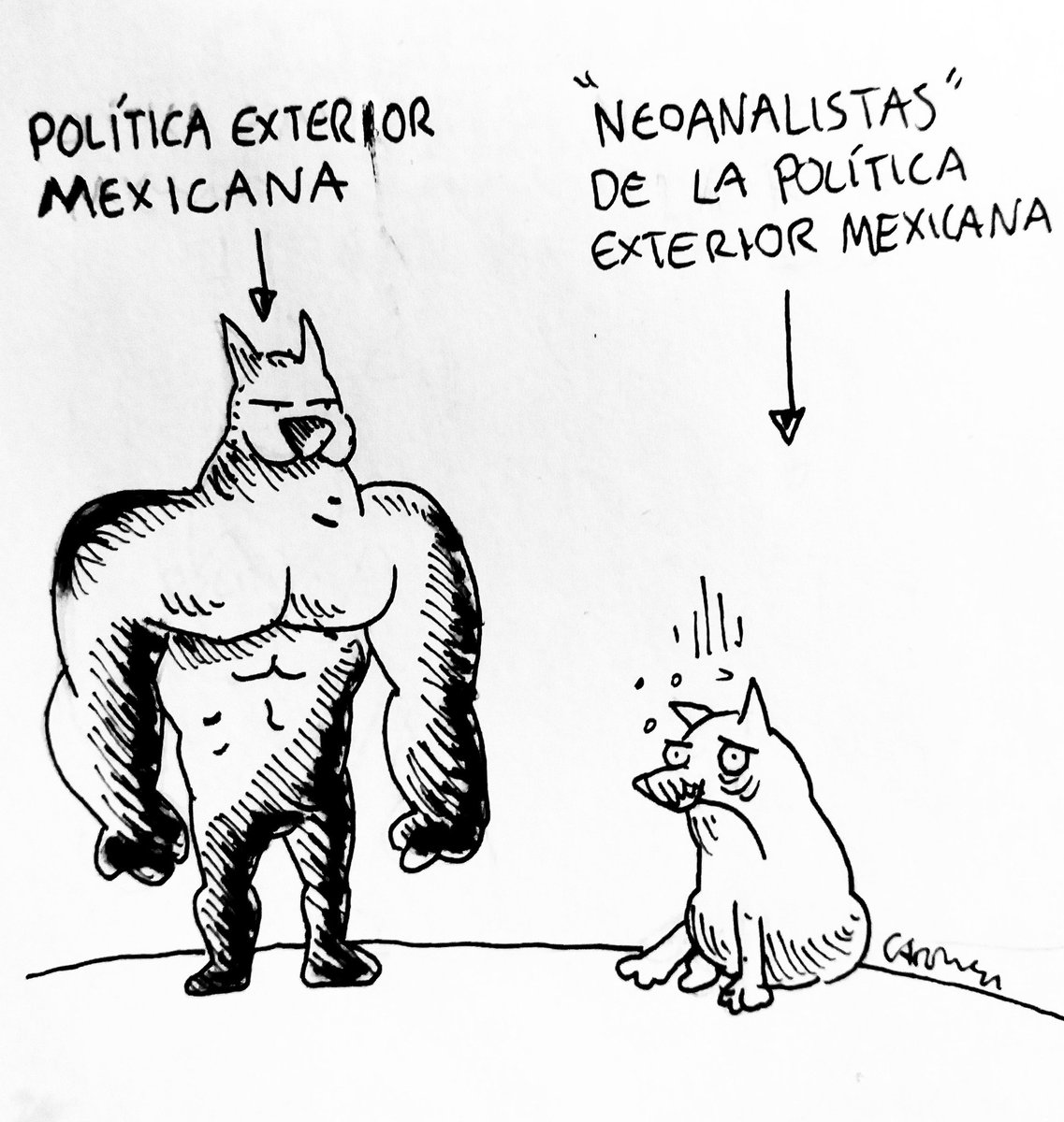 Carrisagas's tweet photo. #FelizJueves  #Carton vía @elmercuriotam de #CdVictoria #Tamaulipas #Mexico #AmericaLatina #Caricatura #MonodelDia #Monero #AMLOenWashington #Temec @LibreriaRius https://t.co/0fGeBa6XGn