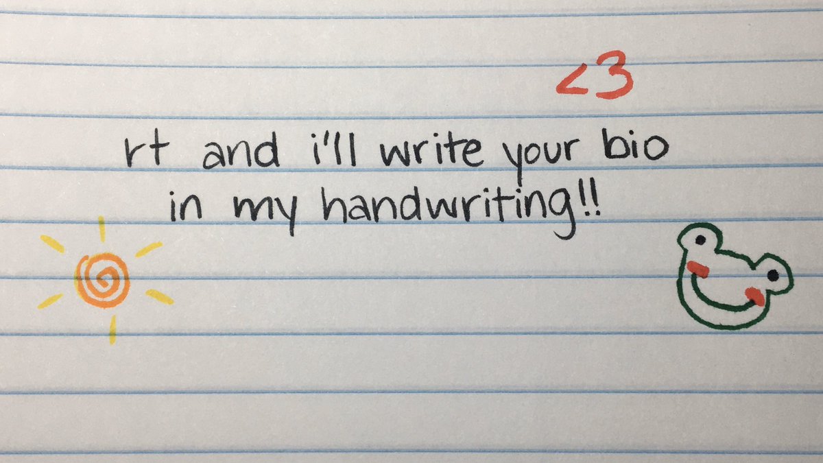 the frog kinda ugly but u can also quote w anything and i’ll write it!!