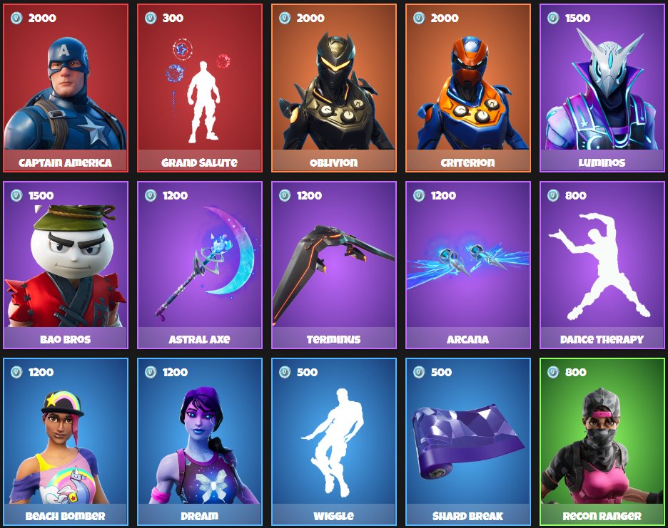 FNxFlow's tweet photo. This is today's Daily Item Shop from July 09, 2020. Top or flop? 🧐 Write it in the comments. And don't forget my Giveaway! You can win 5.000 V-Bucks!

#Fortnite #Fortniteitemshop #Fortnitenews #itemshop #fortniteseason3 #daily #skins #Giveaway https://t.co/SItxN5Tyjb
