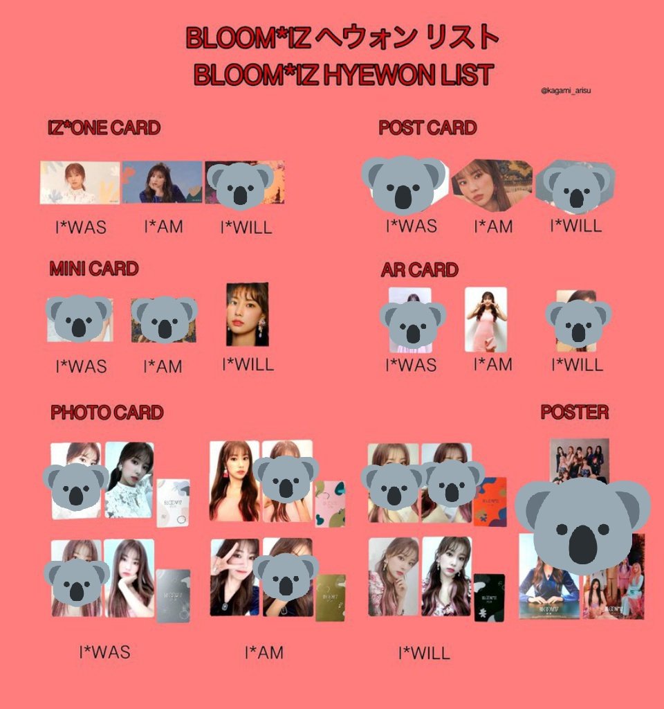 izone ktown4u 特典 5万ウォン トレカ one the story