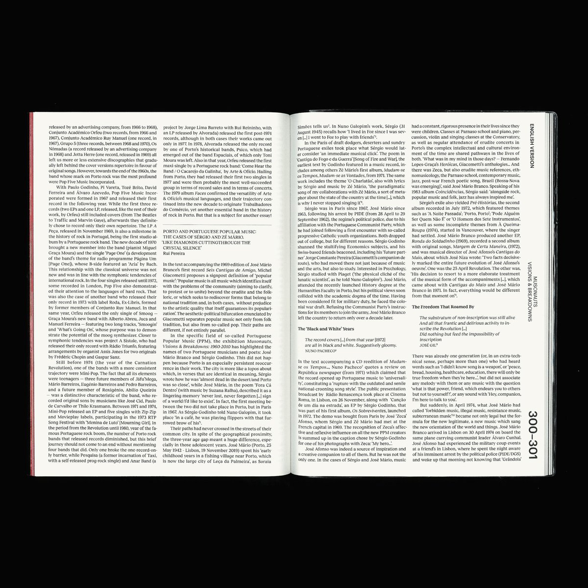royal_studio's tweet photo. Catalog design for the exhibition “Musonautas: Visões e Avarias”, in Galeria Municipal do Porto. A book that travels through the restless growth of musical landscapes, over 5 decades, in the city of Porto. https://t.co/qhQrLi6Vk7