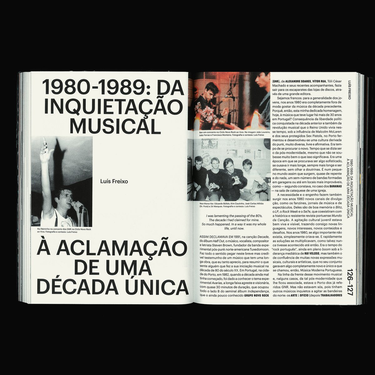 royal_studio's tweet photo. Catalog design for the exhibition “Musonautas: Visões e Avarias”, in Galeria Municipal do Porto. A book that travels through the restless growth of musical landscapes, over 5 decades, in the city of Porto. https://t.co/LfBQVwRGZg