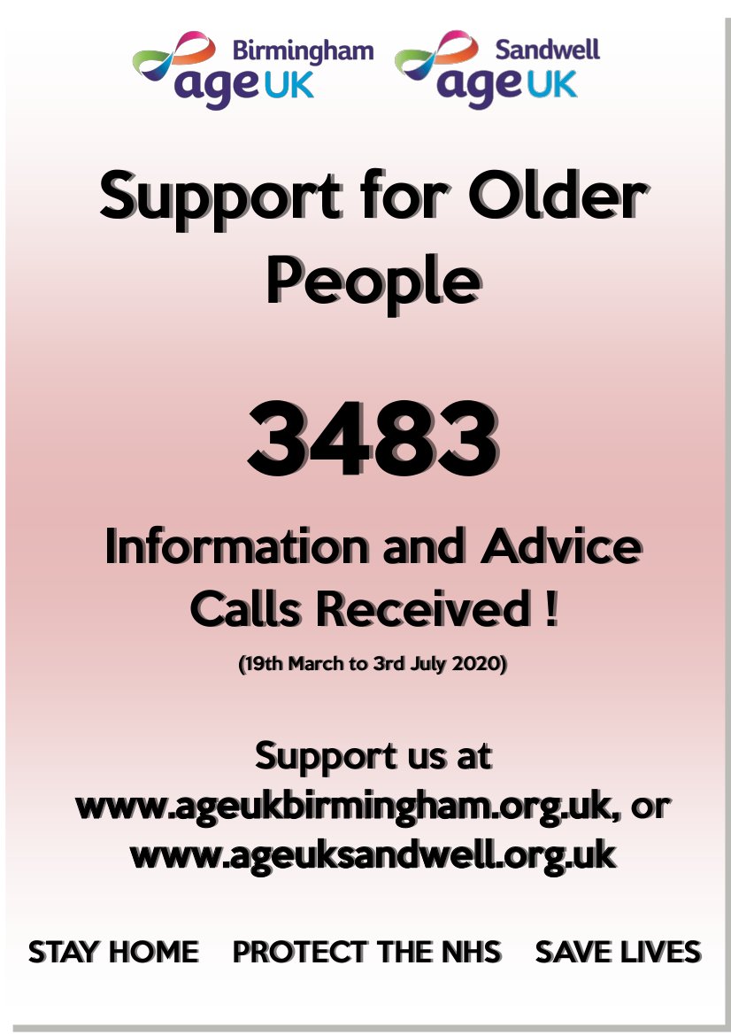 AgeUKSandwell's tweet photo. We are turning your donations into action! Please give generously today so that we can support those still in isolation and shielding, Support us today at: https://t.co/BaaZpygIJN
#Covid19UK #COVID19 #OlderPeople #HelpUsReachMore #HelpUsHelpThem https://t.co/evkmikS7nN