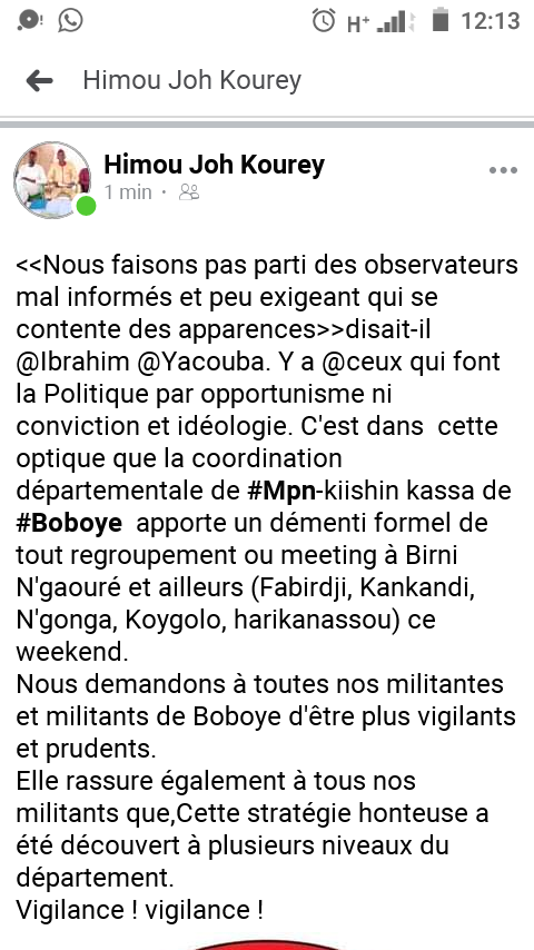 IbrahimKourey's tweet photo. Vigilance ! vigilance ! https://t.co/Hovtg0F1Wz