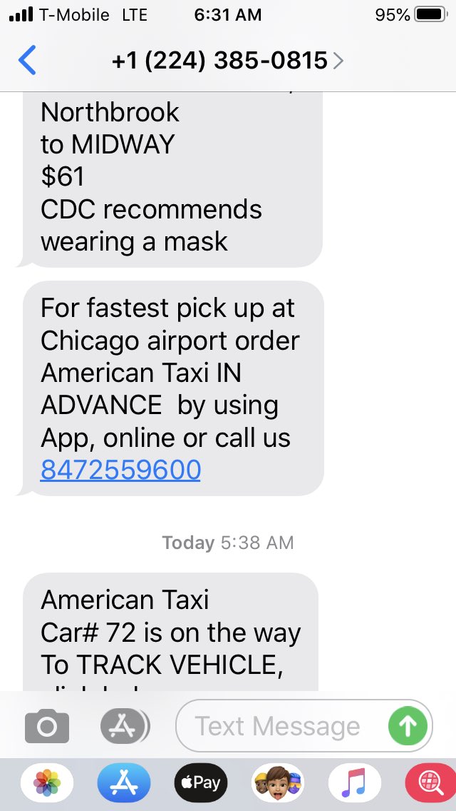 ToddBSpeed's tweet image. The fact that my $61 taxi ride 40 mins to Midway costs more than my @SouthwestAir flight from Chicago to Philly, just doesn’t quite compute. Thk u SWA! @americantaxi #relativevalue