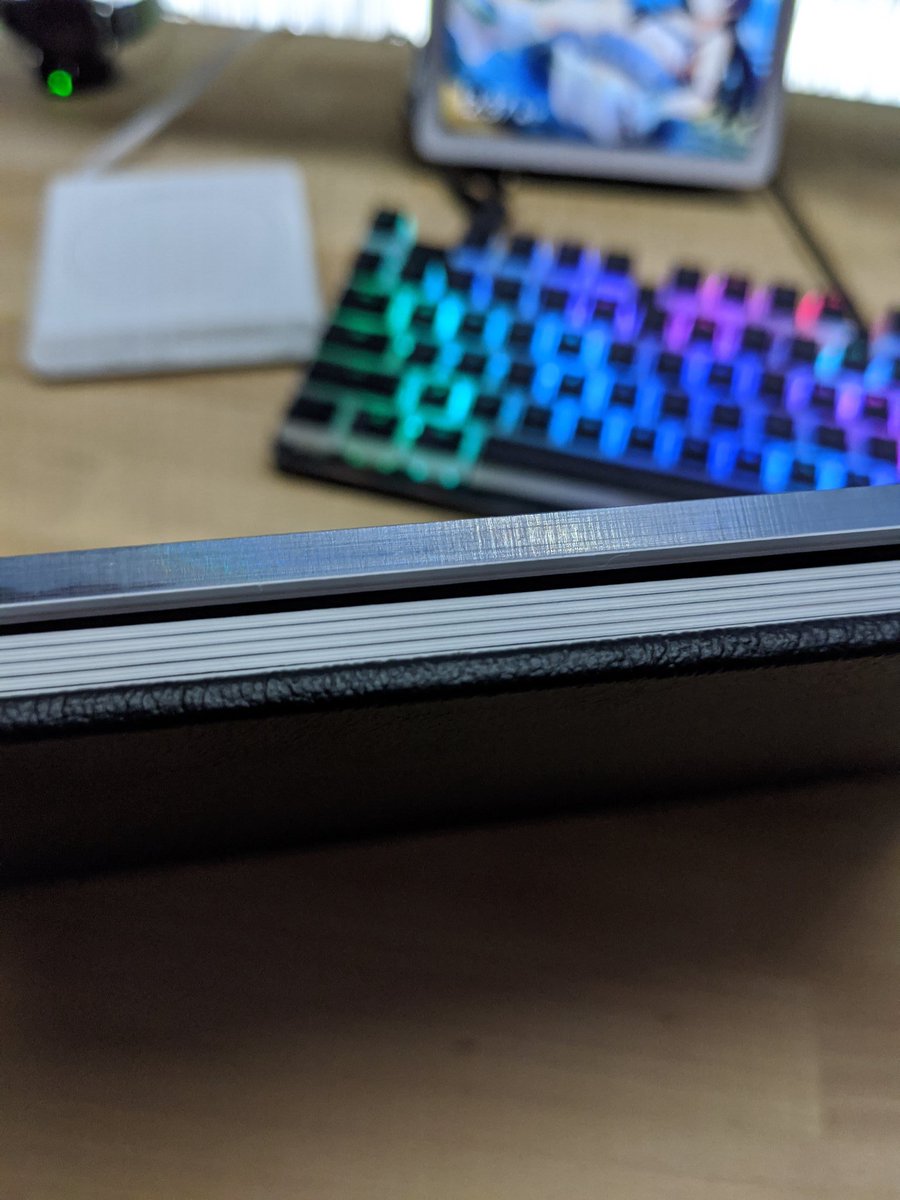 seanb0112's tweet photo. Had an opportunity to try #saaldigital for a photobook for my figure shots. Since this one was a test, it has some defects that I would change. The thick acrylic front is very nice but next time I will probably go for a normal paper type. Overall it is fantastic quality. https://t.co/2rMVZljxfW