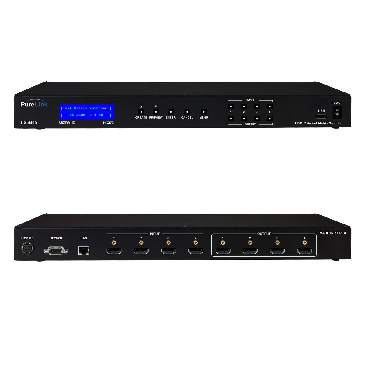 avientekglobal's tweet image. #purelink provides 4by4 HDMI Matrix Switcher with HDCP. Learn more here-  buff.ly/2ZHb8Xt #HDMI #matrixswitcher #purelinkav #avtweeps #techsolutions #Audiosolutions #avnews #Purelinkav #HDMI