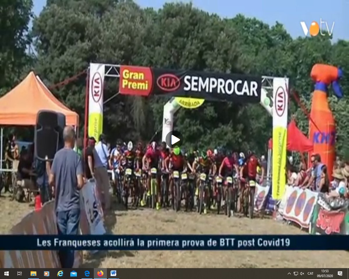 🆕Les Franqueses acollirà la primera prova de #BTT post Covid19 
👉🏼📹votv.alacarta.cat/les-franqueses…