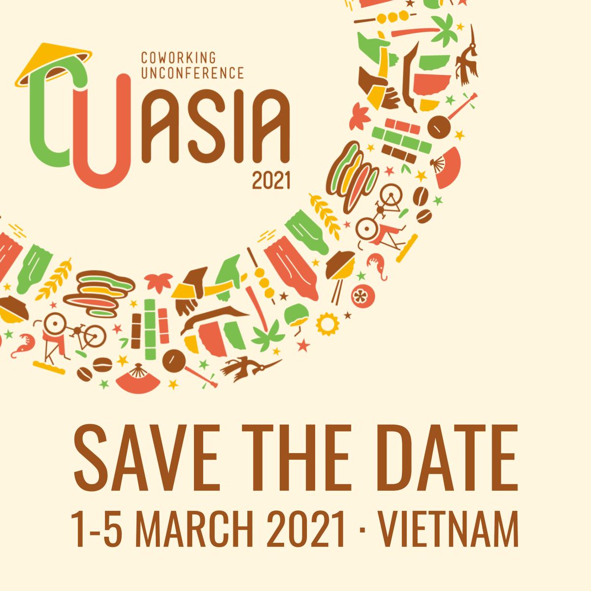 CUAsia2021's tweet photo. CU Family, are you ready?
Although it may seem crazy to be planning a ‘live’ event in this climate, we just can’t help ourselves. (And between us, there is simply no other crowd we would like to see more)
CU Asia 2021 will be ON from 1-5 of March 2021 in Da Nang, Vietnam. 🇻🇳 https://t.co/ZYiK5wJbB5