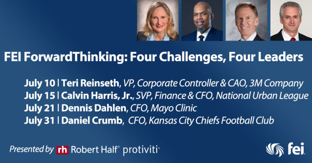 JJLesterOT's tweet photo. 4 Challenges, 4 Leaders. @roberthalf and @Protiviti are proud to sponsor the #FEIForwardThinking series. Learn how #financial leaders are working through challenges in their industries and finding ways to deliver change when it matters most. @FEInews https://t.co/vAWkOnoF4J https://t.co/zbaIyejNg4