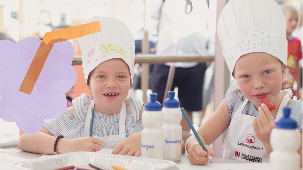 Jobber du i barnehage, SFO eller er hjemme med barn 22-25 juli? Vi arrangerer gratis digitale matkurs for barn og håper dere vil være med! Vi gir deg ingredienser i forkant, du logger på og blir med, det blir så kjekt, og veldig godt! gladmat.no/glade-smakokke…