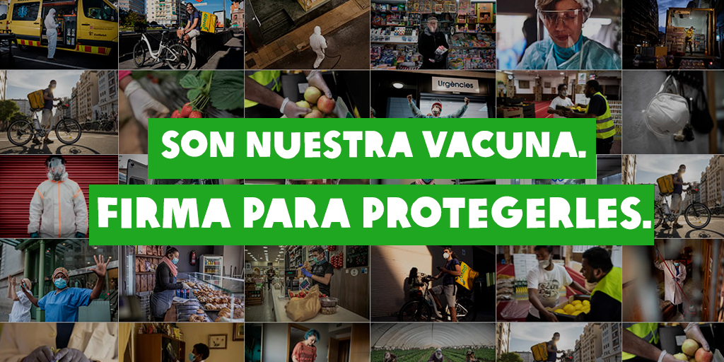 Necesitamos cambios políticos para que las personas que nos han cuidado durante la #pandemia tengan unas condiciones laborales dignas. Ellos y ellas han sido y son esenciales.
➡️bit.ly/TenemosUnaVacu…
#TenemosUnaVacuna