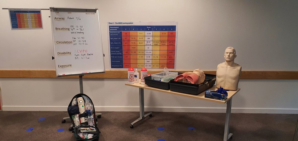 Getting prepared to welcome some of our new inductees back to the resus team for their practical top up sessions. @AnneMNewham <a href="/NottsHealthcare/">Nottinghamshire Healthcare</a> <a href="/NottsHCLandOD/">NottsHCLandOD</a>