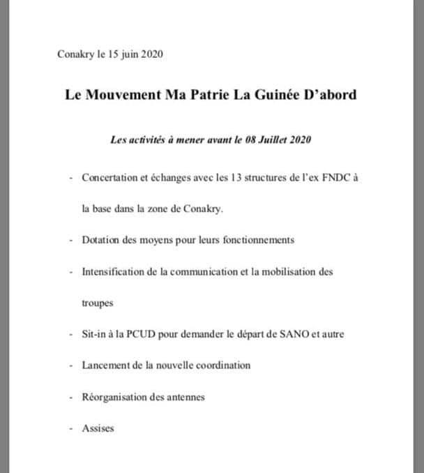 DeUfdg's tweet photo. Tentative de #déstabilisation du @FNDC_Gn:
Après avoir reçu une partie d'une grosse somme d'argent pour #déstabiliser le FNDC,  #BanySangaré refuse de décaisser le reste du montant convenu en raison d'une mission #ratée d'Elie Kamano et son groupe.
@DialloIbrem @KoundounoSekou https://t.co/lnIBLCtJJE