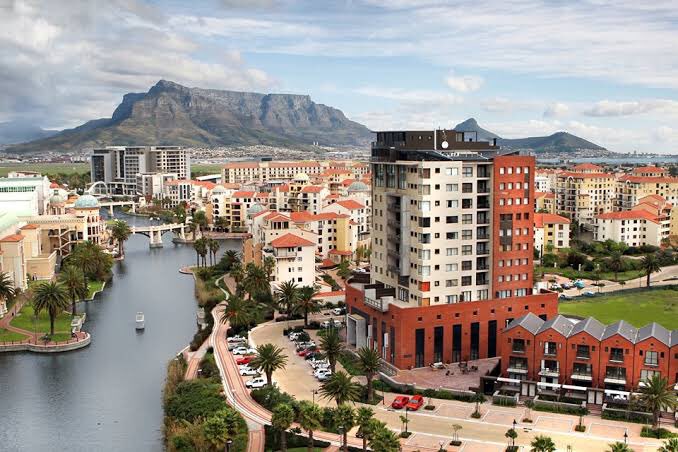 “Century City” is the name given to the developing area surrounding Canal Walk Mall in Cape Town. The neighborhood itself is actually Montague Gardens. The name Century City was a registered trade mark by its developers.