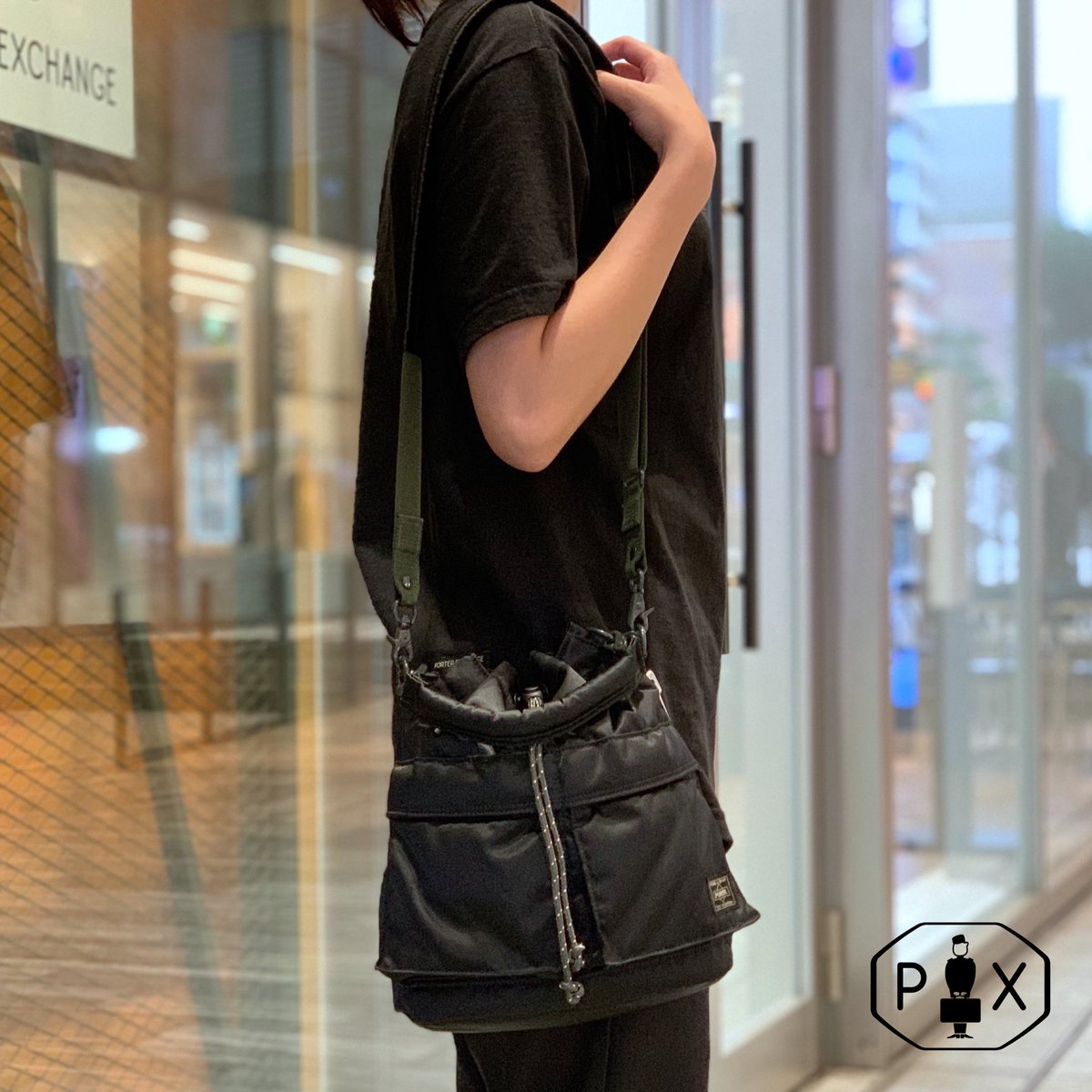 ＜PORTER×HYKE＞2WAY TOOL BAG/LARGE SIZE