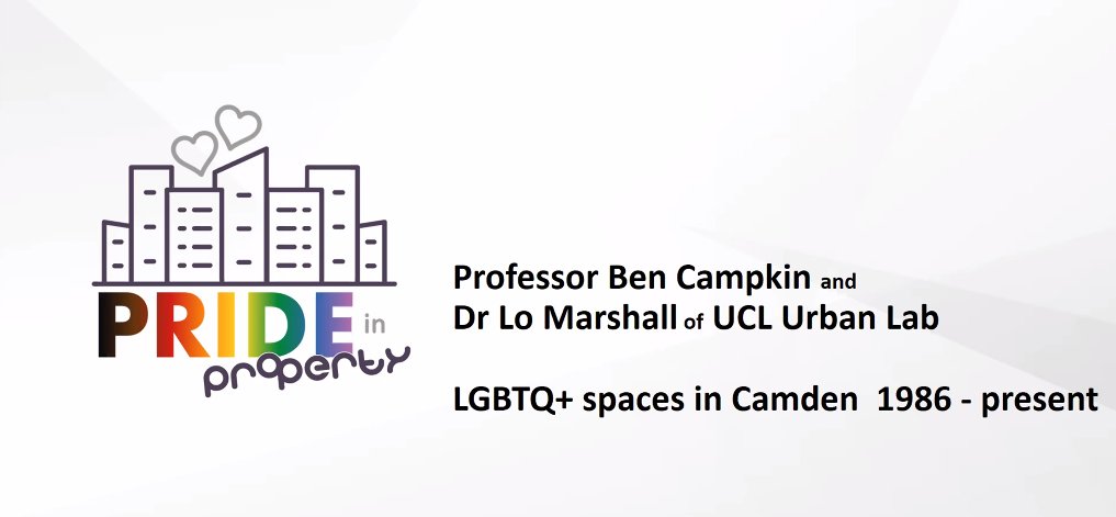 BuildingEqLGBT's tweet photo. We're very excited for today's #PrideInProperty talk by @UCLurbanlab's @BenCampkin and @Mx_L_Marshall about LGBTQ+ spaces and how we can protect these post-COVID @CTFOProperty @PlanningOut @freeholdLGBT #BuildingEquality #LGBTQ #Pride2020 https://t.co/GQFKSSA3M3