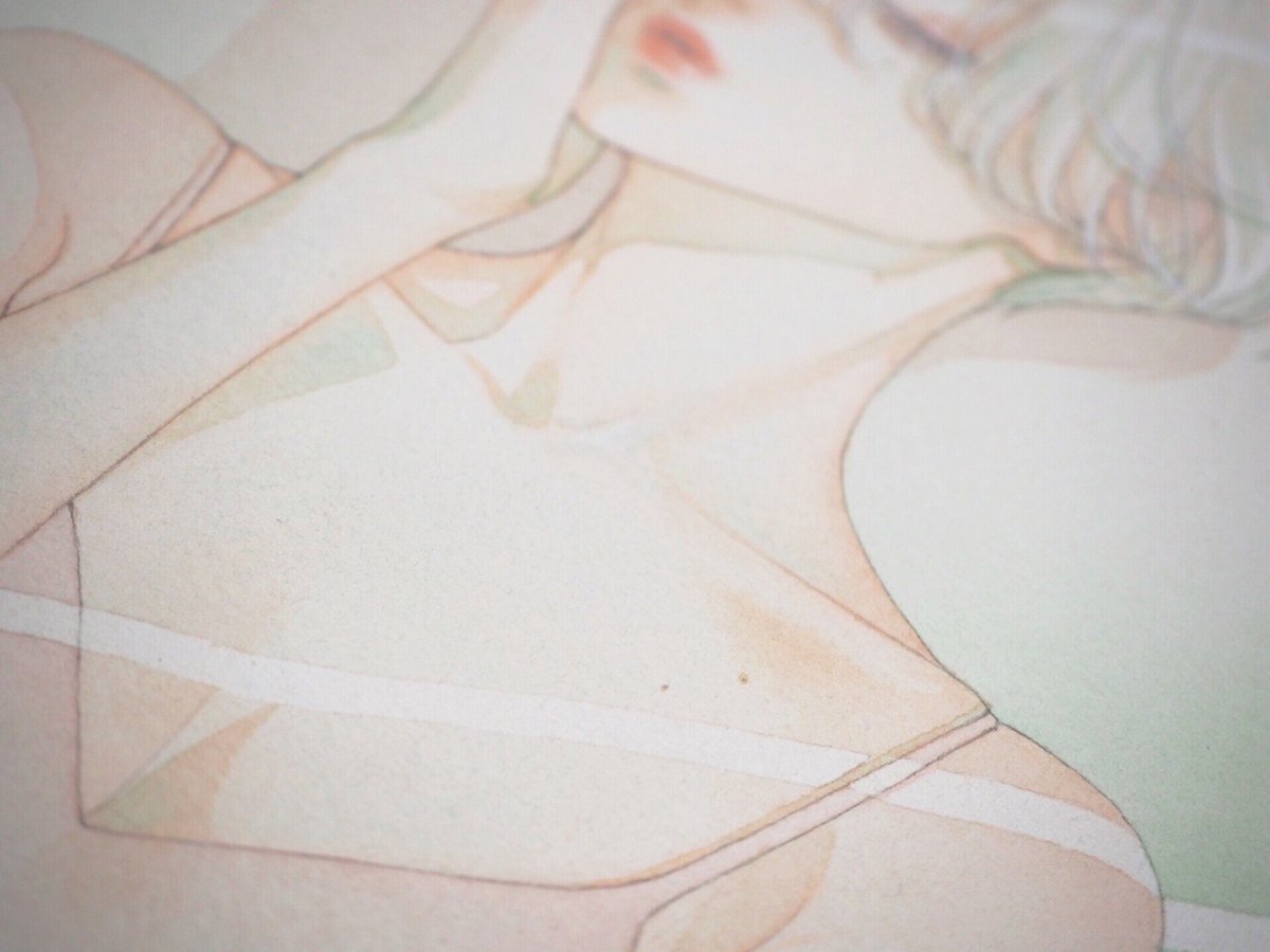 「7月17日(金)から始まります。新作3点とドローイング2点を展示させて頂きます。」|ZIZI𓇬通販4/9までのイラスト